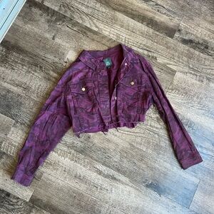 Wild fable Cropped camo jacket